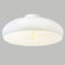 bamyum Deckenlampe Weiß, Androa, Küchenlampe Ø40 cm 1 flammig, Deckenleuchte Weiß E27, Küchenlampe Deckenleuchte Vintage, Deckenlampe Wohnzimmer, Deckenlampe Retro Vintage Wohnzimmer Schlafzimmer