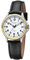 REGENT Damenuhr Unisex Titan mit Lederarmband Analog 10 ATM Saphirglas 3287.91.19