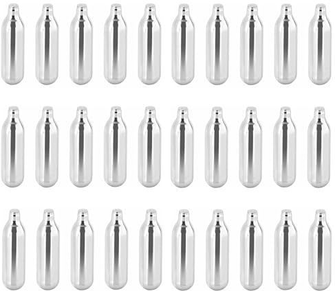 Pack 30 Unthreaded Non Threaded 8g Soda Sparklets Siphons Homebrew Beer Pump Dispenser CO2 Cartridges
