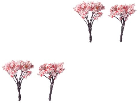 Zerodeko 20 STK Zubehör künstlicher Blumenbaum süße Zimmerdekoration Miniaturen Reben künstliche Blumen kunstpflanze Mikrolandschaftsbäume Simulationsbaum Kirschbaum Bonsai Dekorationen
