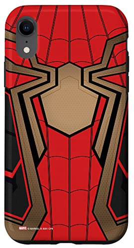 iPhone XR Marvel Spider-Man No Way Home Spider Suit Red Case