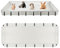 FHTONGE 142 x 71 cm Meerschweinchen Käfig Einlage, Wasserdicht Käfig Unterlage Meerschweinchen Matte für Käfig Boden(Kein Käfig), Waschbar Haustierkäfig PIPI Pads für Meerschweinchen Hamster Hasen