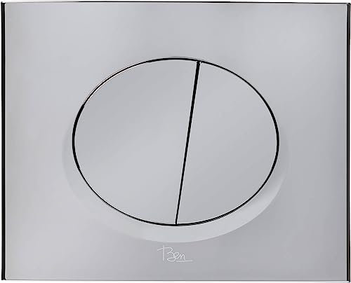 Ben Pro Flush Betätigungsplatte Chrom Glänzend für Ben BPF und BPSF - WC Spülkasten Drückerplatte