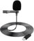 Microfono USB Lavalier per PC, Mini Omnidirezionale Lavalier con Clip y 2m Cavo, Microfoni Piccolo per Laptop Podcast Interviste Audio Video Recording, Mic Gaming Plug e Play