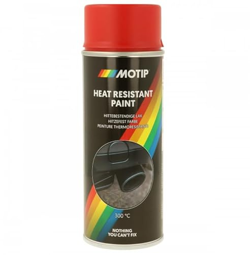 SuperGift.com 400ml, Heat Resistant Spray Paint (Red)