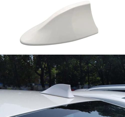 Xiazhi Antenne Requin pour Dacia Duster 2 (II) HM I 2018-2025, Antenne de Toit Aérodynamique Antenne de Voiture Décorative Amplificateur Signal Radio Récepteur,B