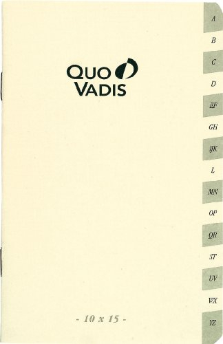 Quo Vadis Geschäftbus Prestige Telefonverzeichnis, 10x15cm, 732001Q