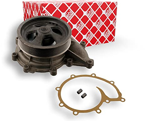 febi bilstein 21593 Wasserpumpe mit Riemenscheibe und Dichtungen, 1 Stück