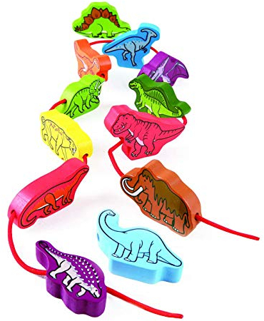 Hape E0910 - Dinosaurier, Holzspielzeug