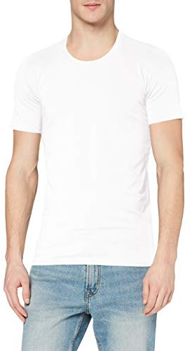Stedman Apparel Men's Clive (Crew Neck)/ST9600 Premium T-Shirt, White, X-Large