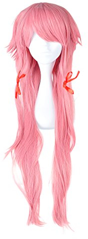 Cosplay Perücke von Yuno Gasai für Mirai Nikki Fans | Rosa
