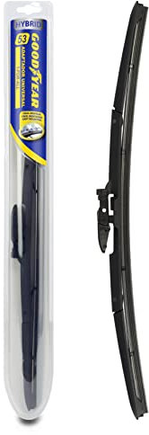 Goodyear Hybrid Balais d'essuie-glace Taille 530 mm / 21 Universel Fabriqué avec un revêtement en graphite de haute qualité