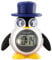 TalkJoy Deutsch Sprechende Kinderuhr Digitale Uhr Tischuhr Zeitansage Sprachfunktion Pinguin Wecker Blindenuhr Uhrzeit lesen Lernen Sprechfunktion Schulwecker