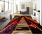 Yosot 3 D Bodenbelag High-End Custom Atemberaubende Lava Seil Brücke Zimmer Bodenbelag Fototapete 3D-140cmx100cm