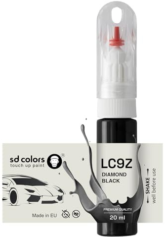 SD COLORS Black Magic LC9Z C9Z Z4 Ausbesserungslack mit Pinsel, 20 ML