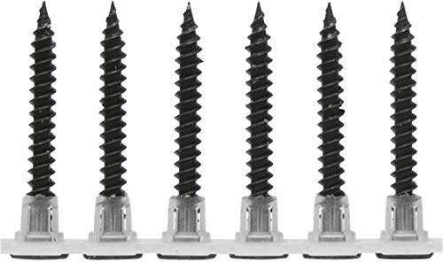 TECMIX Gurtschrauben TBS Magazinschrauben Feingewinde 3,9 x 25 mm (1000 Stk.) I Phosphatiert I Selbstschneidend I Kompatibel mit Schnellbauschraubern