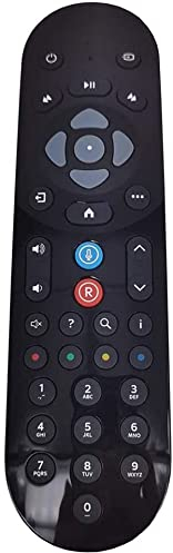 Vsnetwork Fernbedienung Sky Q Box, Sky Q Silver, Sky Q Mini, Bluetooth, Sprachsteuerung, funktioniert mit Allen Sky Q Empfängern, Keine Programmierung