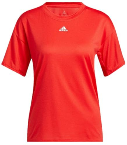 Adidas Damen Training 3S T-Shirt, Vivred, XS