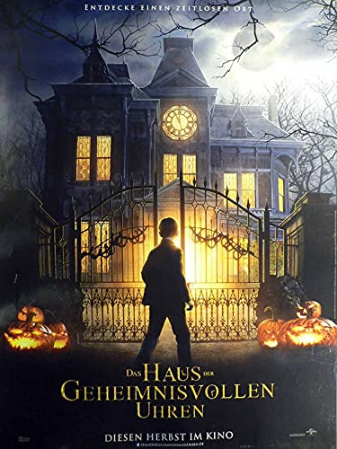 Das Haus der geheimnisvollen Uhren - Teaser - Filmposter A1 84x60cm gerollt