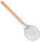 Pizza Peel 7 Inch, Perforated Paddle Total Length 60CM, Aluminum Pizza Oven Peel with Wooden Kitchen Supply for Baking Any Outdoor Or Indoor Pizza Grill Oven