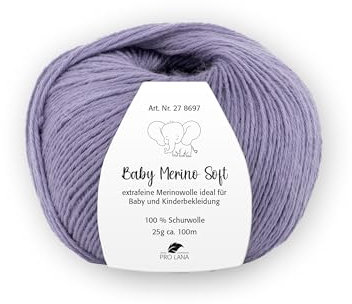 PRO LANA Baby Merino Soft 44 - pflaume
