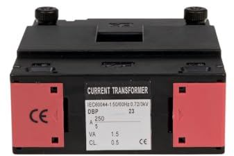 Stromwandler 250/5A Kl.0,5 /mit Öffnungskern/TO-250-5 f&f 5908312590866