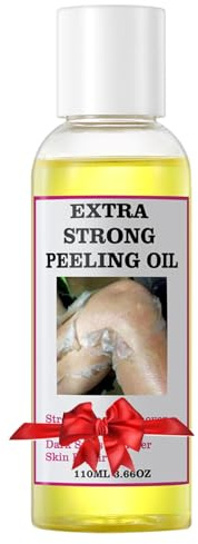 YAFUSIPE Yellow Peeling Oil for Dark Skin Strong Peel Oil Extra Strength Exfoliating Chemical Exfoliant Peels Solution at Home Body Peeling for Exfoliate Body Hand Foot Knuckle All Skin Type 3.66 OZ