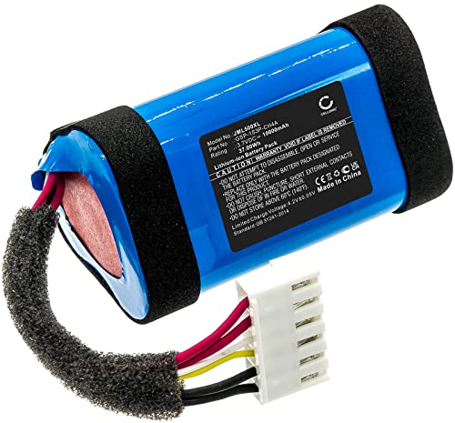 CELLONIC, Batterie pour Haut-Parleur Compatible avec JBL Charge 5, Charge 4Q (10000mAh, 3.7V) Batterie de Remplacement GSP-1S3P-CH4A