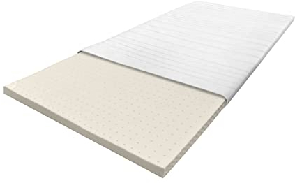 Latex-Topper Royal – Matratzenauflage aus Latex – 6cm – Tencel Bezug - angenehm weich – hohe Stützkraft – deutsches Qualitätsprodukt (140x200 cm)