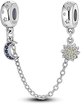 TINSLO Charme Perles en argent sterling 925 pour bracelet et collier Pandora Compatible avec bracelets européens pour femmes et filles B3