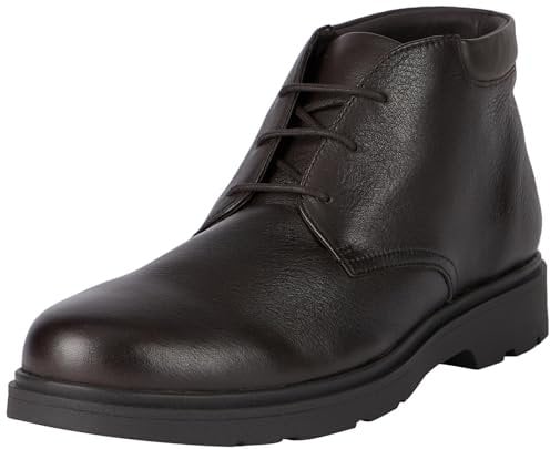 Geox U Spherica Ec1, Stivale alla Caviglia Uomo, caffè, 46 EU