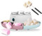 Cecotec Macchina per Riscaldare Caramell marshmallow Marshmallow Maker Fun&Sugar Marshmallow. 270 W di Potenza, 2 Forchette in Metallo, 4 Scomparti Rimovibili, Facile da Usare e Trasportare.