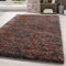 HomebyHome Shaggy Teppich Wohnzimmer 240 x 340 cm - Hochflor Wohnzimmerteppich Mehrfarbig Extra Weich und Flauschig - Langflor Teppiche für Schlafzimmer, Küche, Flur - Carpet, Halı, Kilim