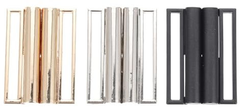 SEWACC 3 Stück Gürtelschnalle Damen Gürtelschnalle Damen Accessoires Ledergürtel Für Frauen Mit Schnalle Metallschnalle Basteln DIY Schnalle Mantelzubehör Zinklegierung Gürtelschnallen