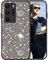 POUHYE Handyhülle für Huawei P40 Pro Hülle, Weiche Silikon Stoßfeste Schutzhülle Case, Matte durchsichtige Anti-Kratzer PC Rückseite Volle Kamera Schutzabdeckung 3D Sternenhimmel Print Design