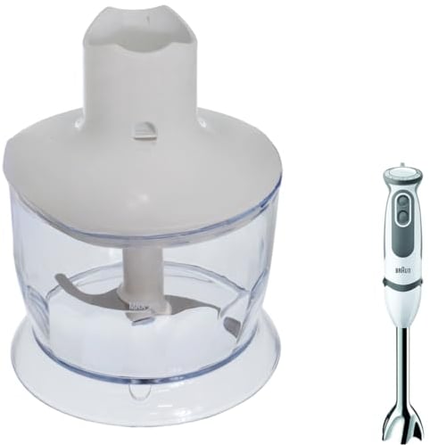 Utiz For Braun MQ30 Hand Blender Chopper 500 ml for Braun MultiQuick MR5 MR7 MQ5 MQ5V MQ7 MQ9 EasyClick Series