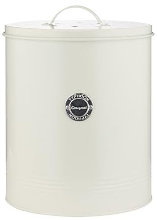 Typhoon Living Cream Compost Caddy 5 Litre