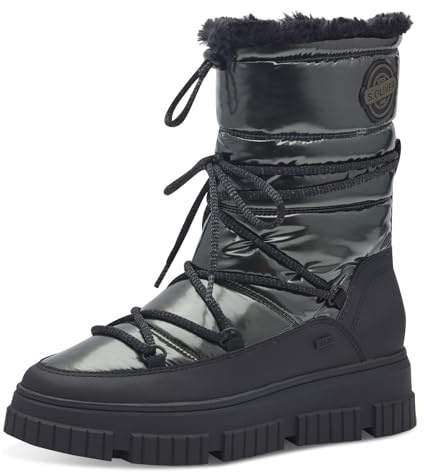 s.Oliver Damen Stiefeletten zum Schnüren Wasserabweisend Vegan
