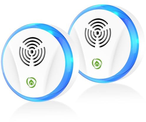 Ultrasonic Pest Repeller,2 pack mosquito repellent plug in Pest Control for Mice, Rats, Mosquitoes, Cockroach, Moths, Ants - Harmless to Pets and Humans