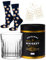 soxo Whisky Chaussettes Homme Fantaisie Cadeau Drole Chaussette Cadeaux Hommes Gadget 40-45 Chaussettes Whisky + Verre