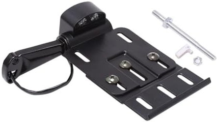 DUSHUO Number Plate Holder For H&arley For Dyna For Sportster 883 1200 XL 07-16 Motorcycle Telescopic Folding Light Side Mount License Plate Holder