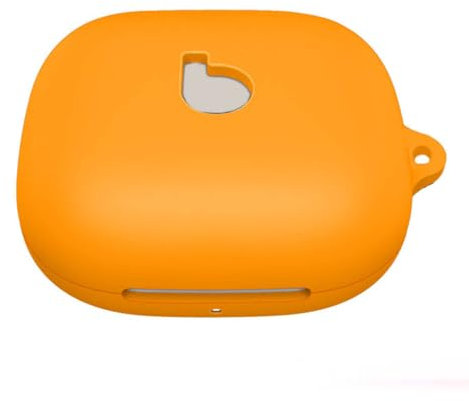 Shockproof Headphone Case, Anti Drop And Dust-proof Charging Case For Earphones, SiliconeCase For Beats Powerbeats Pro 2 for PROTECTION(Orange)