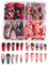 LAJUP 96 Pcs Faux Ongles, Jolis Ongles Artificiels À Coller, Ongles Artificiels Cadeau Pour Filles, Ongles À Presser(B)