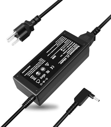 65W 19V 3.42A Kompatibel mit Acer Laptop Ladegerät Acer Chromebook N15Q9 N15Q8 N16P1 N20C5 A13-045N2A A11-065N1A Pa-1450-26 CB3 CB5 C740 C720 Aspire 3 5 RR 15 Slim A; 515-54 Spin 1 3 5 Acer Swift 3
