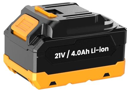 JYGMPRO Batteria 4.0AH, per soffiatore (MR9601), gialla