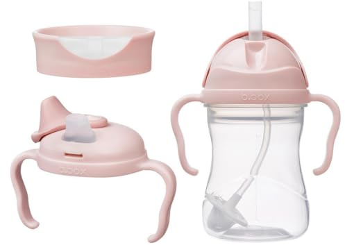 b.box Set ahorro 3 en 1 para niños pequeños | Una taza, tres tapas para apoyar el proceso de hidratación de bebés y niños pequeños. Sin BPA, apto para lavavajillas | Desde 4 meses | 240 ml