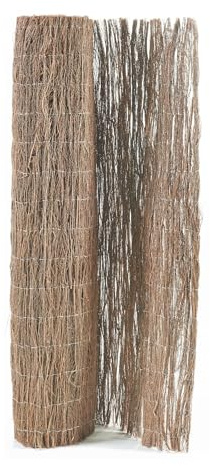 Brise-vue en brande de bruyère 1,5 kg / m² 500 x 150 cm naturel 03_0009018