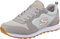 Skechers Og 85 Goldn Gurl, Sneaker a Collo Basso Donna, Light Gray Suede/ Nylon/ Mesh/ Rose Gold Trim, 38 EU
