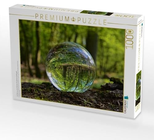 CALVENDO Puzzle EIN Motiv aus dem Kalender Wunderbare Waldkugeln | 1000 Teile Lege-Größe 64 x 48 cm Foto-Puzzle für glückliche Stunden