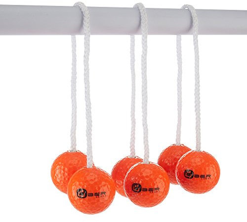 Uber Games Ladder Golf – Spare Bolas 7 Colours Available - Family Fun Throwing Game (Fluoro Orange)